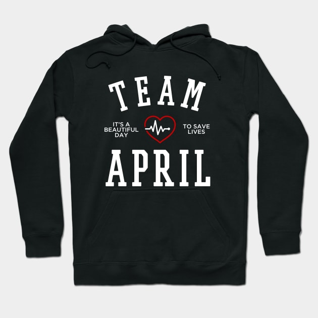 TEAM APRIL KEPNER Hoodie by localfandoms